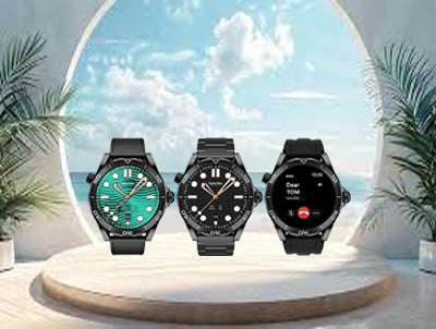 Haino Teko RW48 – Stylish AMOLED Smart Watch (3-Strap Set)