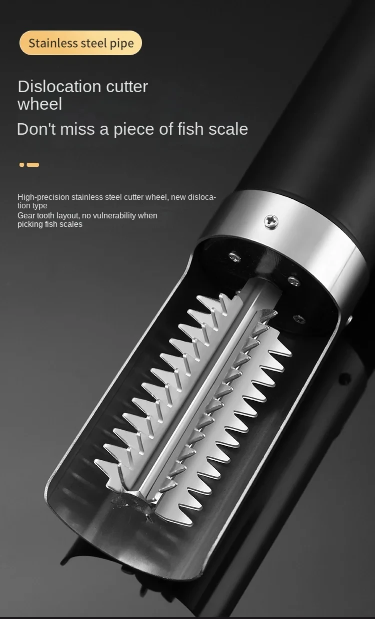 USB Rechargeable Fish Scale Remover